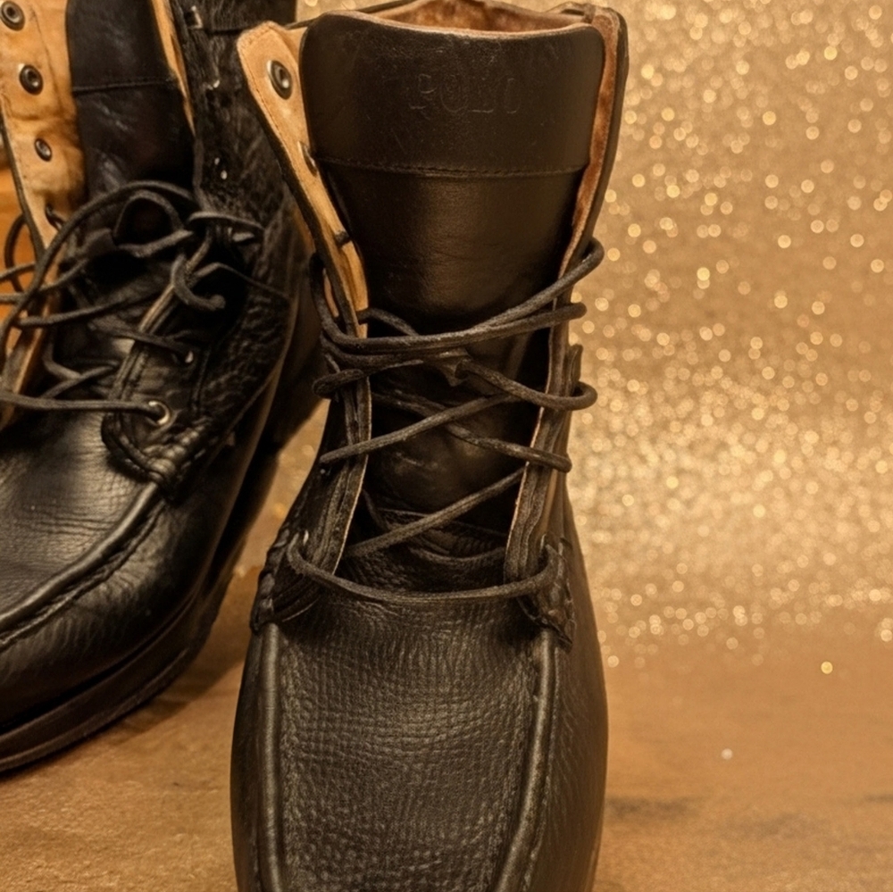 Authentic Ralph Lauren POLO Boots - Picture 9 of 9